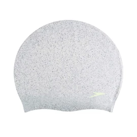 Speedo Unisex Recycled Swimming Cap | Snag Free , Grey/Green, One Size