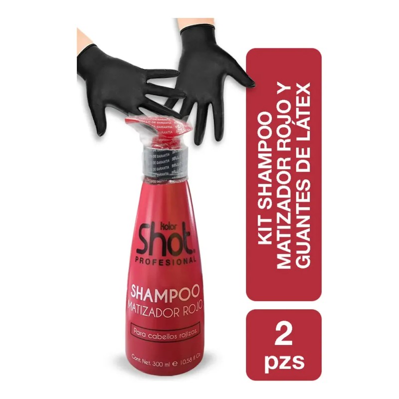 Shampoo Matizador Rojo Revive Tu Color Y Brillo