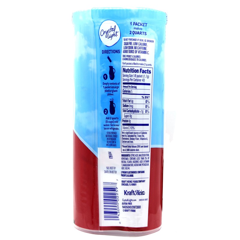 Crystal+Light+Cherry+Pomegranate+Drink+Mix%2c+10-Quart+Canister+(Pack+Of+2)