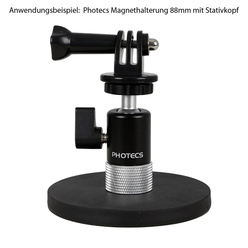 Photecs Mini Tripod Head Pro V3, CNC Machined Ball Head