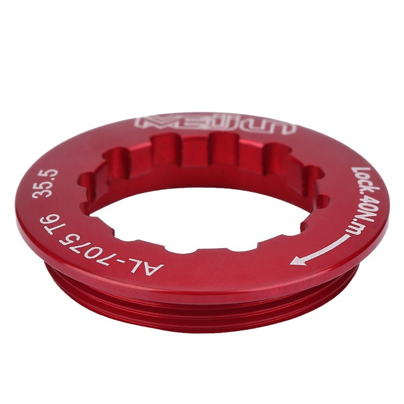 VGEBY Cassette Lockring, Cassette Lock Ring for 7-11 Speed Mountain