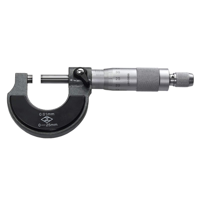 AUTOUTLET Outer Micrometer 0-25mm (0.01mm Scale) Metric External Caliper Strong