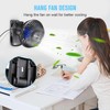 BESKAR USB Clip on Fan, Portable Small Fan with Cord
