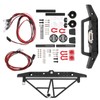 1/10 RC Metal Front Rear Bumper with LED Light Kit