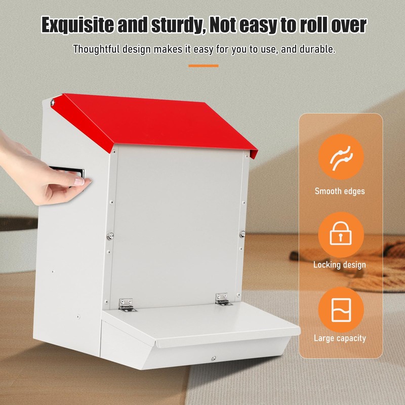 Automatic Cat Feeder for 2 Cats, 12L Automatic Cat Food