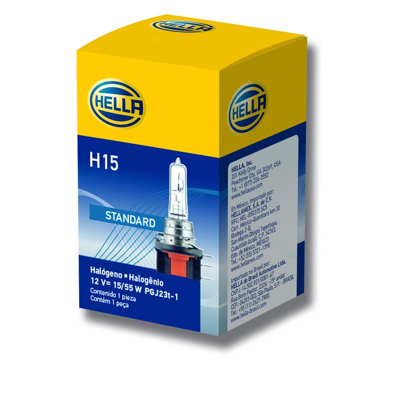Foco HELLA STANDARD H15. Número de parte HELLA: H15 En