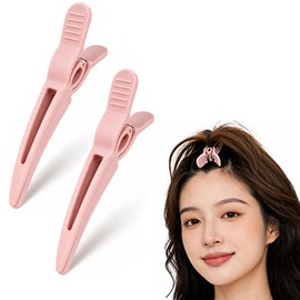 LOHUANIXIX ヘアボリュームピンチャー 根元立ち上げクリップ 2個セット 前髪たちあげクリップ