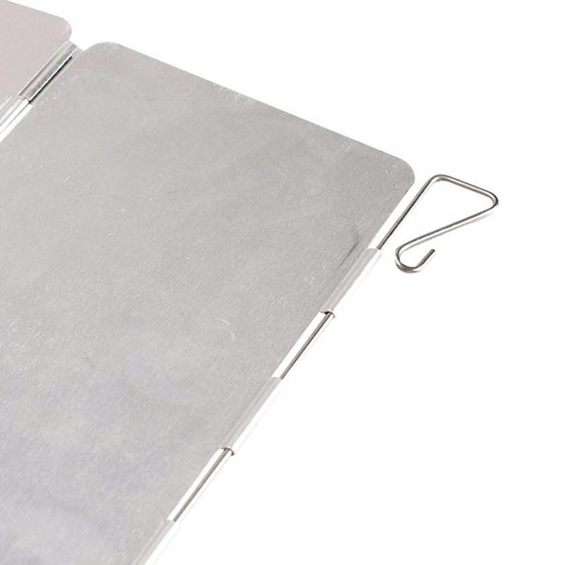 10 Plate Wind Screen For Cooking Stove - Compant and
