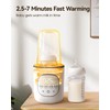 LAREX Bottle Warmer, Fast Baby Bottle Warmer for Breastmilk and