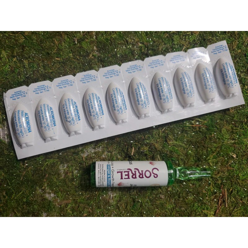 Acromona Ovulos Vaginales Acromona. PACK 10 UNITS. WITH FREE AMP.HAIR