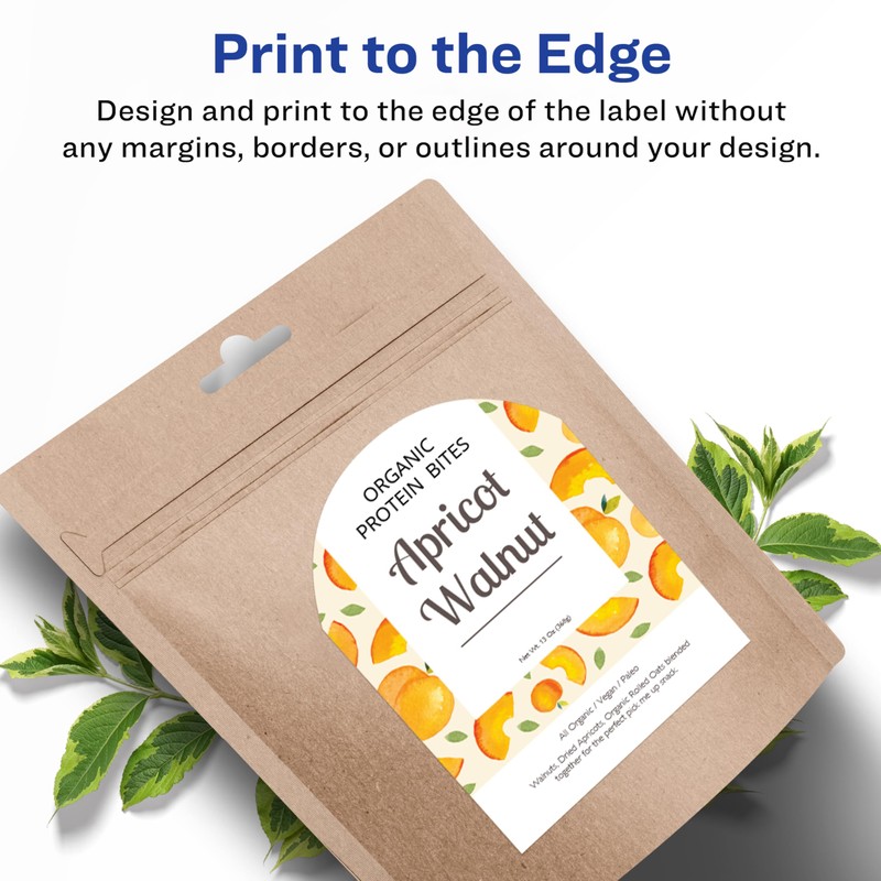 Avery Arched Wine Labels with Sure Feed for Laser Printers,