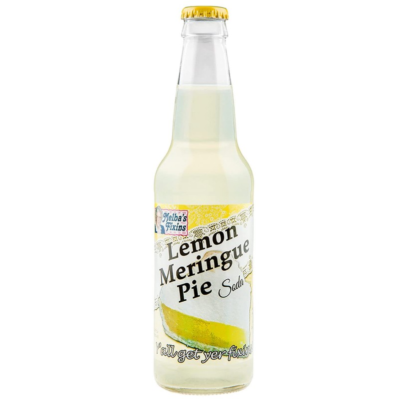 Rocket Fizz Melba's Fixins Lemon Meringue Pie Soda Flavor |