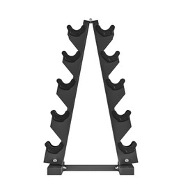 HANDBODE Dumbbell Rack 5 Tier, Dumbbell Rack Stand Only, A-Frame Dumbbell Weight Rack, Weight Holders for Free Weights for Home Gym