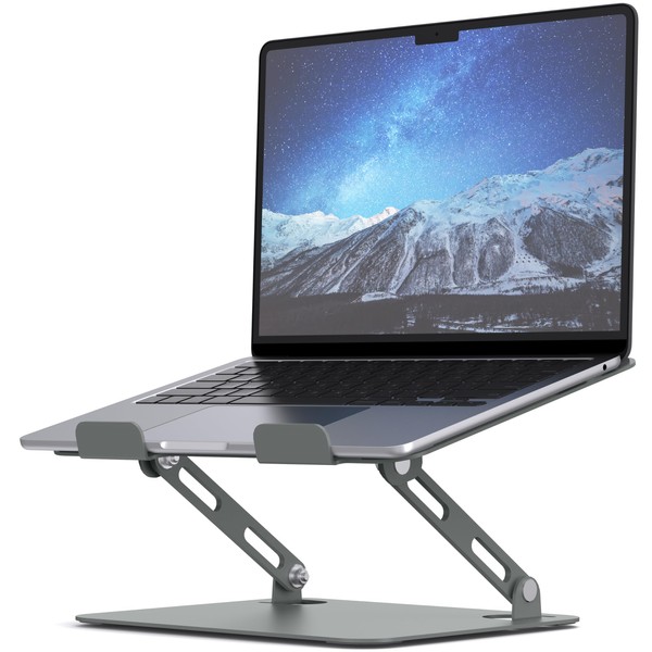 SOUNDANCE Laptop Stand for Desk with Stable Heavy Base, Adjustable