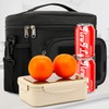 FlowFly Tactical Lunch Bag Large Insulated Lunch Box Cooler Tote