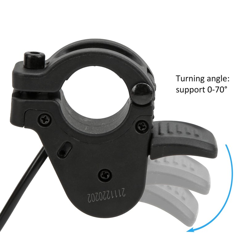 Alomejor Electric Bicycle Thumb Gas Bicycle 300X Speed Controller Accelerator