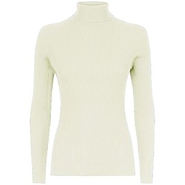 Womens Tops For Women UK Plus Size Tops Ladies Jumpers For Women UK Knitting Patterns Womens Long Sleeve Tops Turtle Neck Tops For Women Going Out Tops Cream 12-14