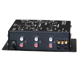 Deejay LED Vehicle Multi-Amplifier Crossover with RCA Inputs and Outputs