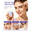 Complete Face Waxing Kit with Mini Wax Pot for Women