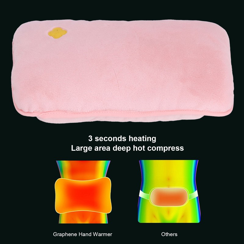 Graphene Heating Hand Warmer Intelligent Constant Temperature Hand Heater USB