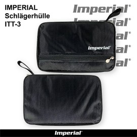 Imperial Table Tennis Racket Cover ITT-3 | Single Racket Cover with Separate Front Pocket for Accessories