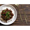 Balwoo [Made in Korea] Bamboo Design Sticky Rice Spoon Chopsticks