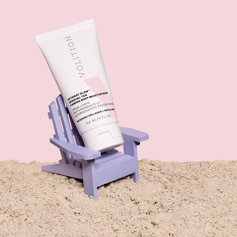 Volition Beauty Getaway Glow Gradual Tan Firming Body Moisturizer with