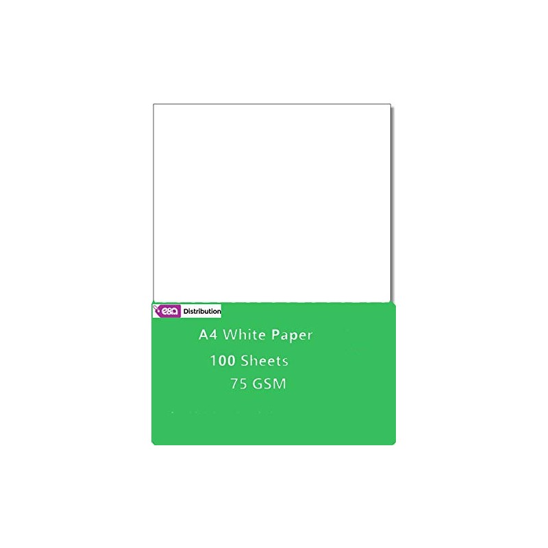 A4 Copier Printer Paper 100 Sheets for Home for Office