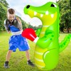 48 in Crocodile Punching Bag for Kids, Boys Punching Bag,Inflatable