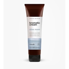 Nook Kromatic Cream Silver Moon 150 ml | Farbauffrischende Creme | Optimiert kalte Reflexe von gebleichtem Haar