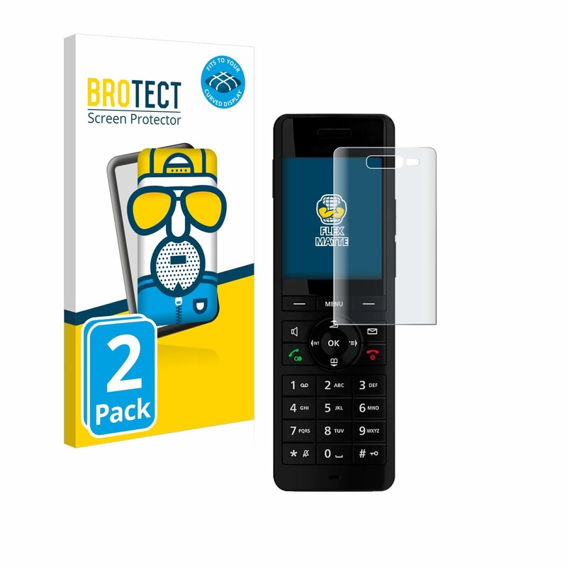 BROTECT Full Cover Protective Film Matt for AVM Fritz!Fon X6