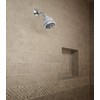 KEENEY K701CP Stylewise 5 Function Shower Head, 3.35", Polished Chrome
