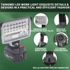 144W 7200LM LED Work Light Spotlight Floodlight Emergency Portable Flashlight