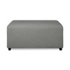 PureFit Super Stretch Soft Form Fit Ottoman Cover Rectangle -