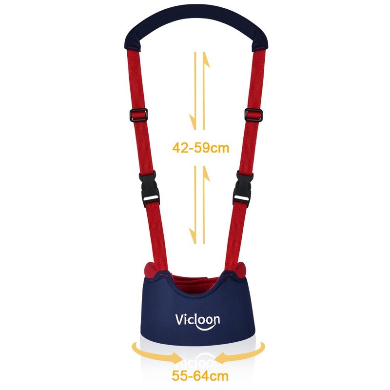 Vicloon Baby Walker Walking Aid for Baby, Adjustable Baby Walking