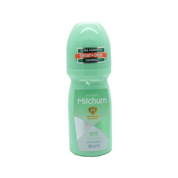 Mitchum Women Advanced Unscented Roll On 100ml