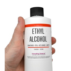 ACS Reagent Grade 95% Denatured Ethyl Alcohol, 500mL