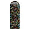 WeCozy Black Gaming Sleeping Bag for Kids, 3 Season Lightweight
