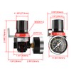 Heschen Gas Air Source Regulator AR2000 0-1MPa Measuring Range Filter