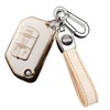 SANRILY 4 Button Key Fob Case for Jeep Wrangler JL