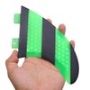 Green Black FCS G5 Surf Fins Surfboard Fiberglass Comb Tri