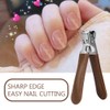 1 Set Nail Clippers for Thick Nails Large Handle Toe
