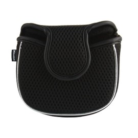 Andux Golf Putter Cover Square Mesh Putter Headcover MT/TG14 (Black)
