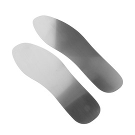 Operitacx Durable Stainless Steel Insoles Puncture Resistant Inserts for Outdoor Activities Anti-Nail Insoles for Men and Women Comfortable Foot Protection Various Shoe