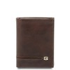 GIUDI ® Mens Cowhide Genuine Leather Wallet with Coin Pocket,