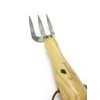 Greenman Stainless Steel Weeding Fork Ash Handled