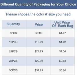 iMucci 6Pcs Drawstring Bag Waterproof sack Nylon Bag ditty bag for Gym Traveling, Hiking, Yoga, Shopping…