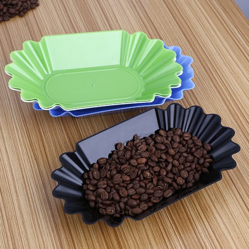zalati Coffee Bean Display Reusable Plastic Home Kitchen Temporary Storage