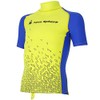 Aqua Sphere Kid's Bix Rash Guard, Green/Royal Blue, 6-Years