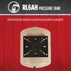 Red Lion RL6AH - 6-Gallon Horizontal Pre-Charged Pressure Tank with